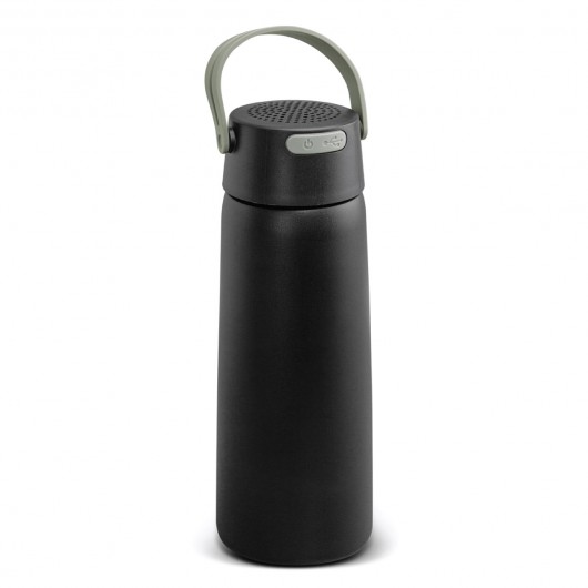 Bluetooth Speaker Bottles Black Front